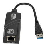 Adaptador Ethernet Usb 3.0 Gigabit 10/100/1000 Pc Notebook