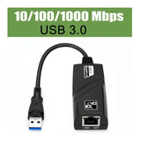 Adaptador Ethernet Usb 3.0 Gigabit 10/100/1000