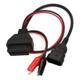 Adaptador Fiat 3 Pinos Para Scanner Automotivo Obdii 16p