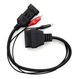 Adaptador Fiat 3 Pinos Para Scanner Automotivo Obdii 16p