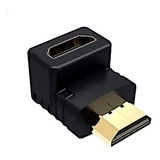 Adaptador Hdmi Em L P/ Curva Parede Tv/dvd/blu-ray/receptor