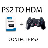 Adaptador Hdmi Para Ps2 + Controle