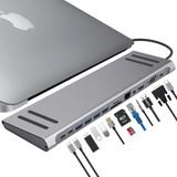 Adaptador Hub Macbook Usb-c 13em1 Hdmi