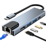 Adaptador Hub Usb Tipo C 5