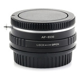 Adaptador Lente Sony A-mount P/ Canon Eos Ef ( Foco Manual )