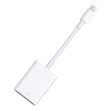 Adaptador Lightning Leitor Cartão Sd P/ iPhone X 6 7 8 iPad