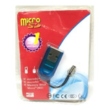 Adaptador Memória Universal Mini Leitor Cartão Micro Sd Usb