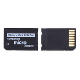 Adaptador Micro Sd Memory Stick Pro Duo Psp 1000 2000 3000