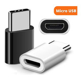 Adaptador Micro Usb Conversor Micro Usb 2.1 P/ Tipo C Macho Celular Tablet Mouse