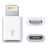 Adaptador Micro Usb Fêmea X Usb Lightning Macho Para iPhone