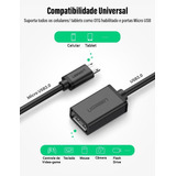 Adaptador Micro Usb Para Usb A