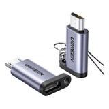 Adaptador Micro Usb Para Usb Tipo C 2.0 Plug Celular Tablet