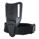 Adaptador Mid-ride Para Coldre Cintura Coxa Bélica Preto