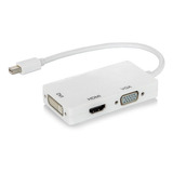 Adaptador Mini Displayport Para Hdmi Vga Dvi