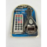 Adaptador Mp3 Fm Modulator Usb Sd Card Mmc 3 In 1 Satellite