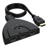 Adaptador Multiplicador Hub Switch Hdmi 3x1