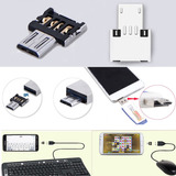 Adaptador Otg Micro Usb P/ Tablet Celular (ultra Mini)