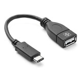 Adaptador Otg Tipo C  Type C Macho X Usb Fêmea 