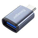 Adaptador Otg Tipo-c Usb C (macho) Para Usb 3.0 Fêmea 