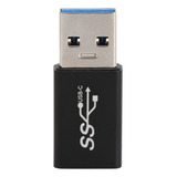 Adaptador Otg Usb 3.0 Macho Para Usbc Fêmea Suporta Sincroni