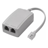 Adaptador Para Cabo De Rede Magcom Duplo Rj11 A Rj11