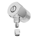 Adaptador Para Filtro De Agua C / Registro Valvula Metal 1/4