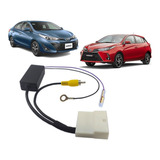 Adaptador Para Manter Câmera Ré Original Yaris Xls 2018 A 23