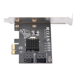 Adaptador Pci-e X1 Pci Express X16 Sata3.0 4 Portas Placas