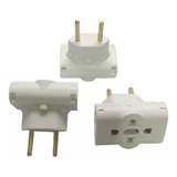 Adaptador Pino Universal Tomada Benjamim T 10a/20a Kit C/3