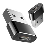 Adaptador Plug Usb 3.1 Tipo C Fêmea X Usb 2.0 Macho Otg 