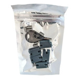 Adaptador Quilhas Fcs 2 Prancha Surf 10 Parafusos + Chave 