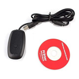 Adaptador Receptor Usb Sem Fio Compatível Com Xbox 360/pc