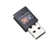 Adaptador Receptor Wireless Usb Wi-fi 5ghz