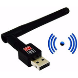 Adaptador Receptor Wireless Usb Wifi Até 150m Pc E Notebook