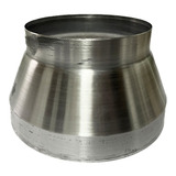 Adaptador Redutor De Dutos 200mm Para 150mm Em Alumínio