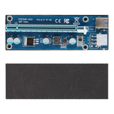 Adaptador Riser Extender Usb3.0 Pci-e 1x A 16x Placa Gráfica