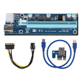 Adaptador Riser Extender Usb3.0 Pci-e 1x A 16x Placa Gráfica
