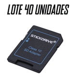 Adaptador Sd Leitor Micro Sd Sdhc Sdxc Note Lote Kit 40 Pçs