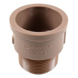 Adaptador Soldável 50mm Curto Pvc Com Bolsa E Rosca Durável