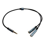 Adaptador Splitter Headset Fone Microfone P2