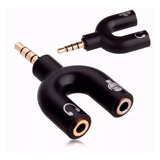 Adaptador Splitter Headset Fone Microfone P2