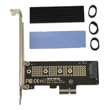 Adaptador Ssd M2 Nvme Para Pci-express X1 + Dissipador Calor