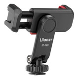 Adaptador Suporte Câmera Celular Ulanzi St-06 C Sapata Luz 