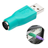 Adaptador Teclado Mouse Converte Entrada Antiga Usar Pc Novo