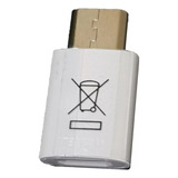 Adaptador Tipo C Branco Samsung Original Micro Usb V8