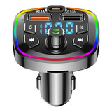 Adaptador Transmissor Bluetooth Fm Carro Sem Fio Carregador