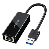 Adaptador Ugreen Usb 3.0 Gigabit Ethernet Rj45 - 10/100/1000