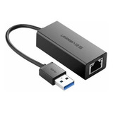 Adaptador Usb 3.0 Para Rede Gigabyte 10/100/1000 Ugreen20256