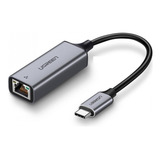Adaptador Usb 3.1 Type-c Lan Rede Rj45 100/1000mbps Ugreen