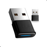 Adaptador Usb Bluetooth 5.0 Dongle Para Pc Notebook 20m